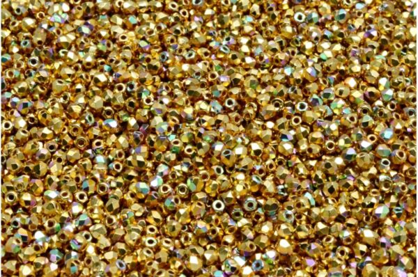 Firepolished Round Beads 2mm - Image 1