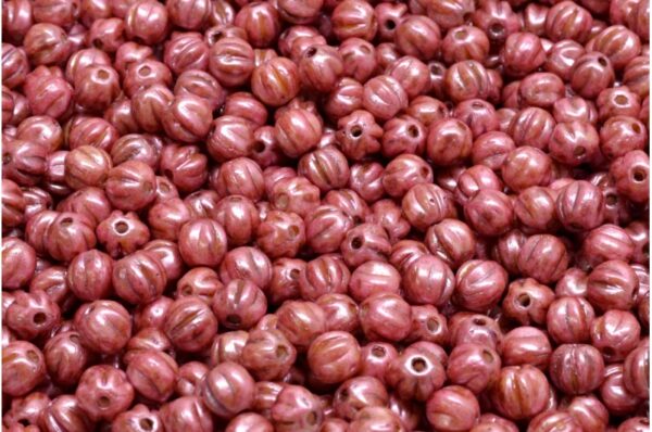 Melon Beads 4x4mm - Imagen 1