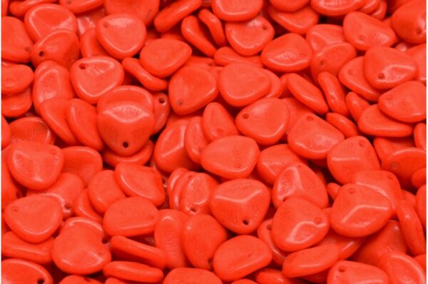 Rose Petal Beads 8x7mm - Image 1