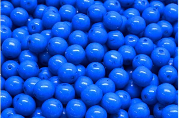 Round Druck Beads 6mm - Image 1