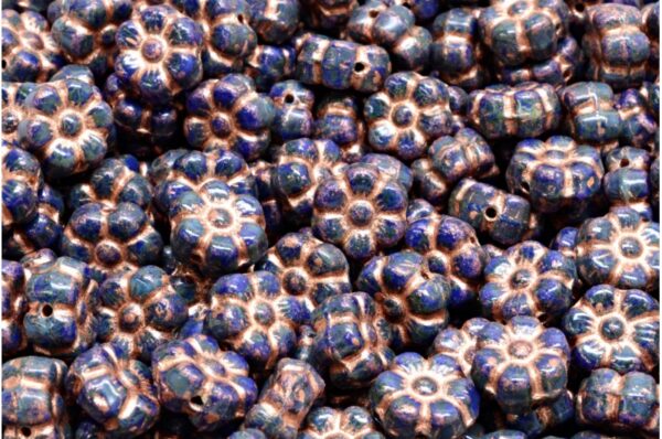 Flat Flower Beads 8x8mm - Imagen 1
