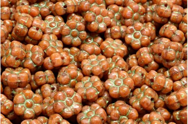 Flat Flower Beads 8x8mm - Imagen 1