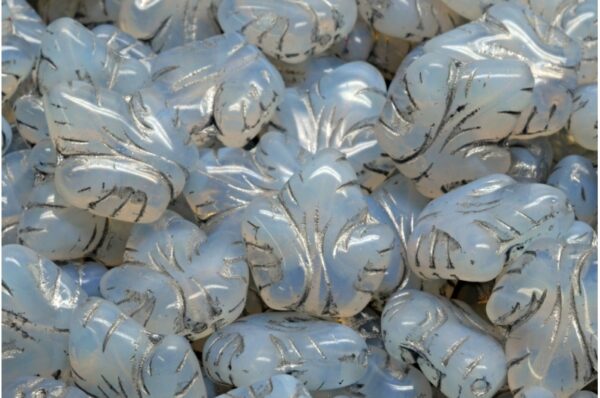 Grape Leaf Beads 16x14mm - Image 1