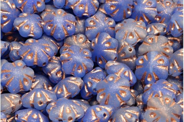 Folklore Flower Beads 11x11mm - Image 1