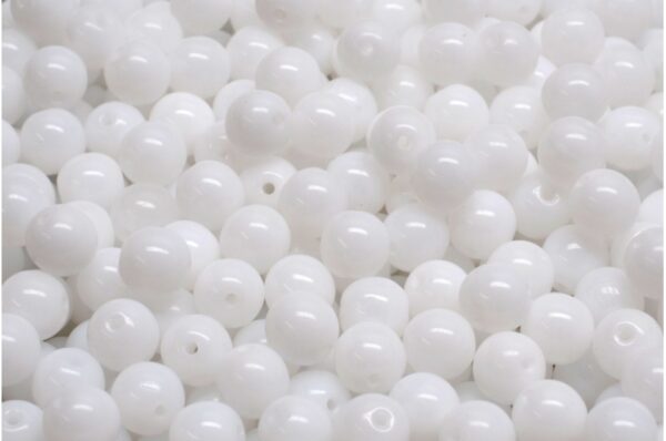Round Druck Beads 6mm - Image 1