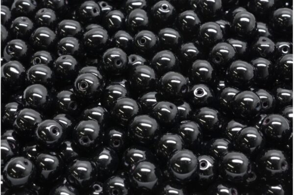 Round Druck Beads 6mm - Image 1