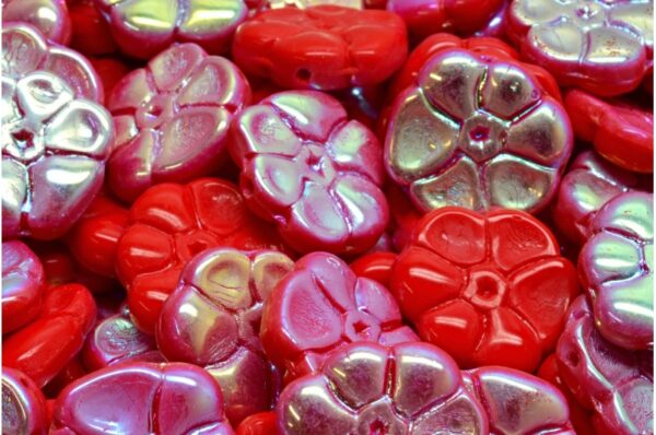Primrose flower beads 15x15mm - Imagen 1