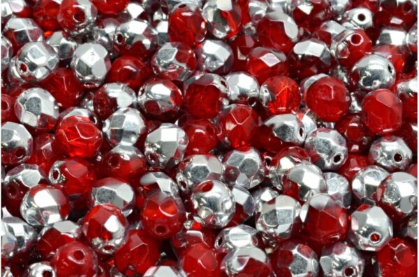 Firepolished Round Beads 6mm - Image 1