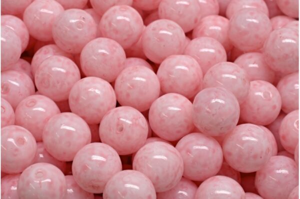 Round Druck Beads 8mm - Image 1