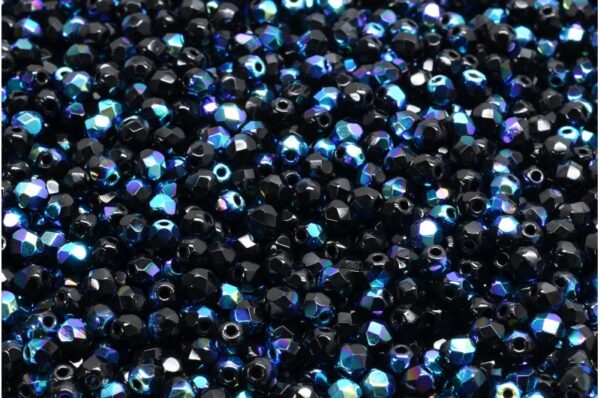 Firepolished Round Beads 3mm - Image 1
