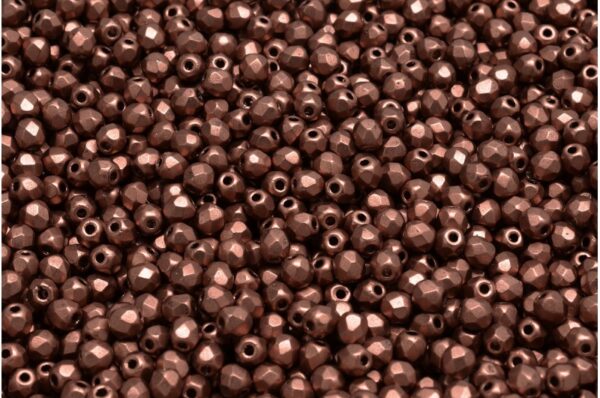 Firepolished Round Beads 3mm - Image 1