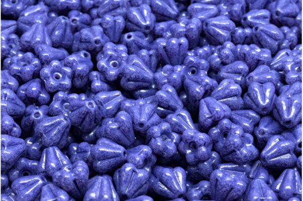 Bell Flower Beads 4x6mm - Image 1