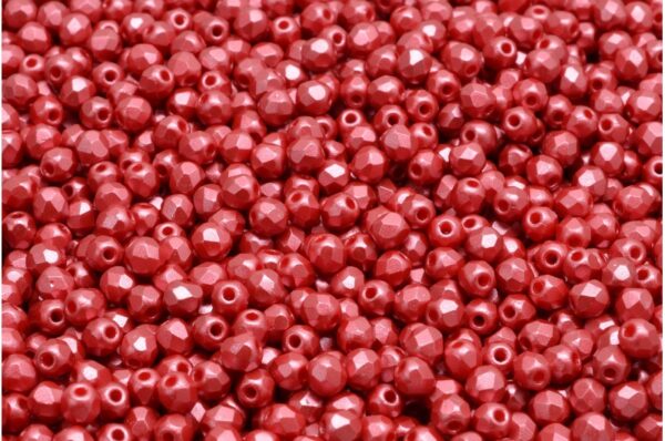 Firepolished Round Beads 3mm - Image 1