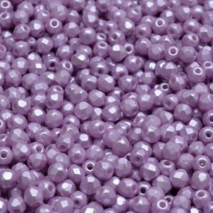 Firepolished Round Beads 3mm
