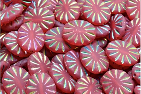 Flat Oval Beads 14x12mm - Image 1