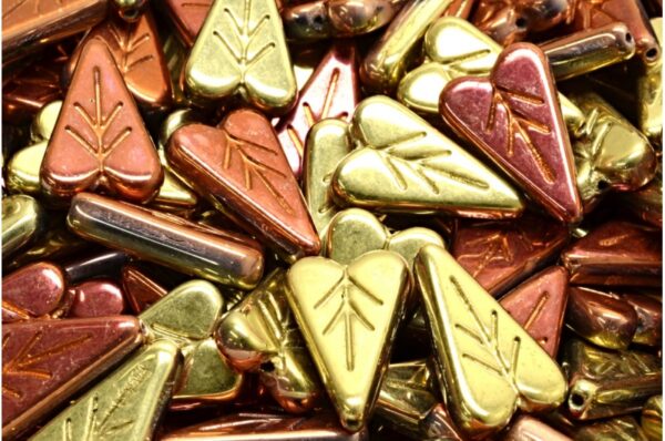 Heart Leaf Bead 16x11mm - Image 1