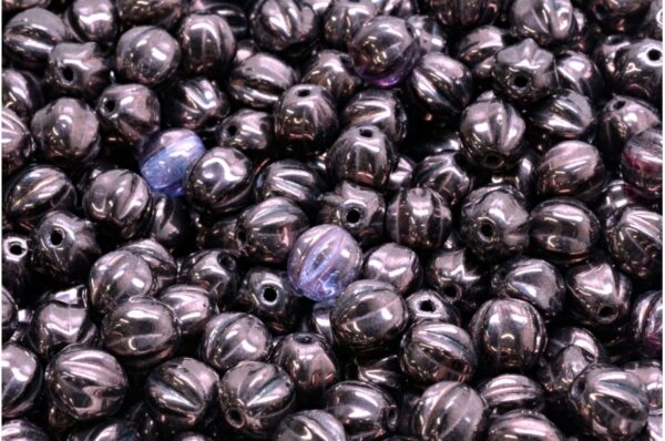 Melon Beads 6x6mm - Image 1