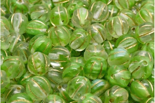 Melon Beads 8x8mm - Imagen 1