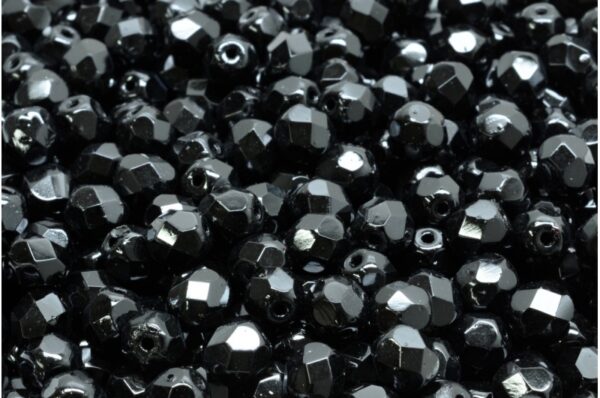 Firepolished Round Beads 6mm - Image 1