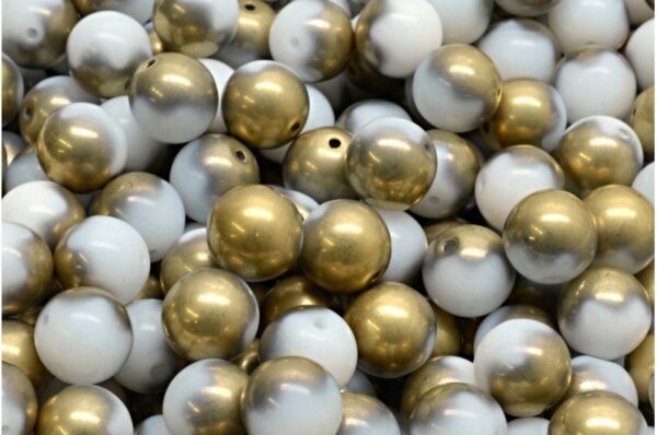 Round Druck Beads 8mm - Image 1