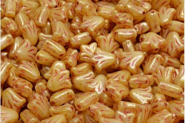 Lily Flower Beads 9x9mm - Imagen 1
