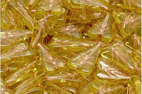 Heart Leaf Bead 16x11mm - Image 1