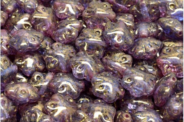 Folklore Flower Beads 11x11mm - Image 1