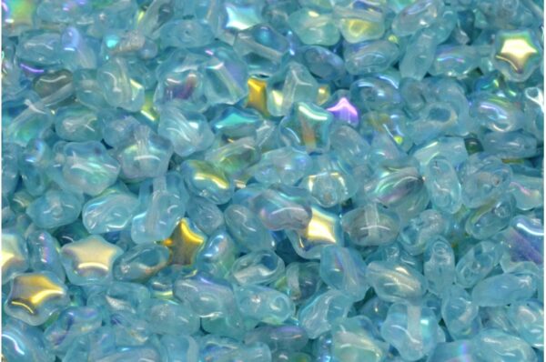 Flat Star Beads 6x6mm - Image 1