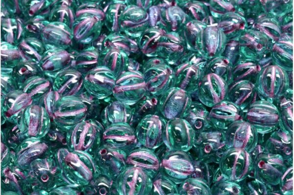 Melon Beads 6x6mm - Image 1