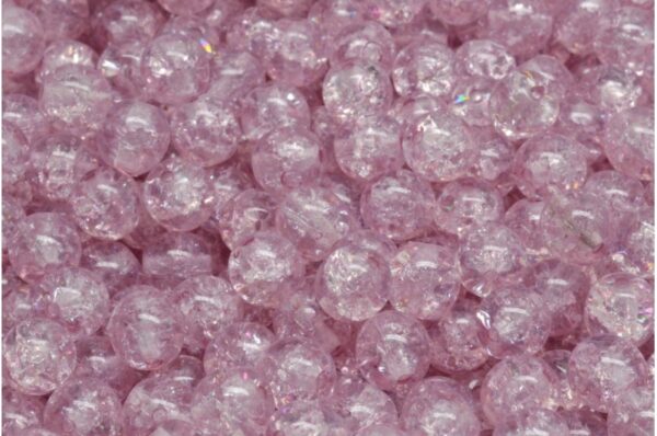 Round Druck Beads 6mm - Image 1