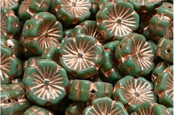 Hawaian Flower Beads 14x14mm - Image 1