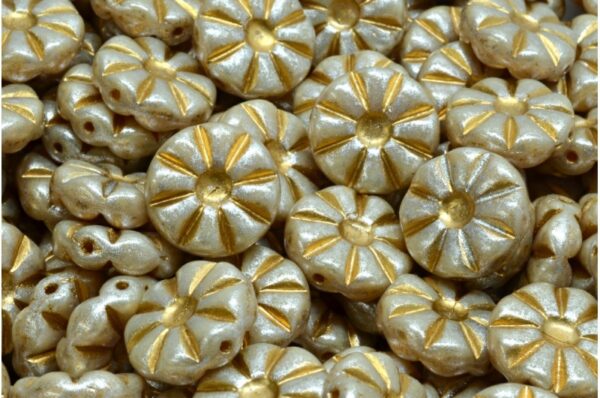 Sun Flower Beads 12x12mm - Image 1