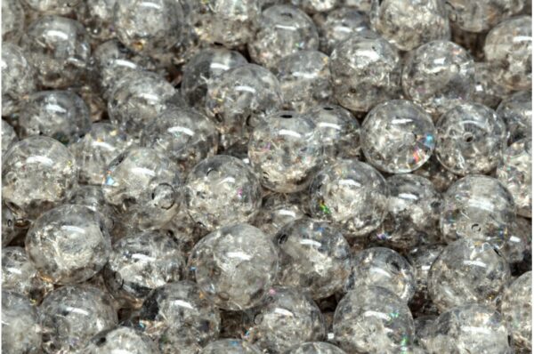 Round Druck Beads 8mm - Image 1