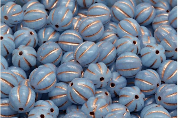 Melon Beads 8x8mm - Image 1
