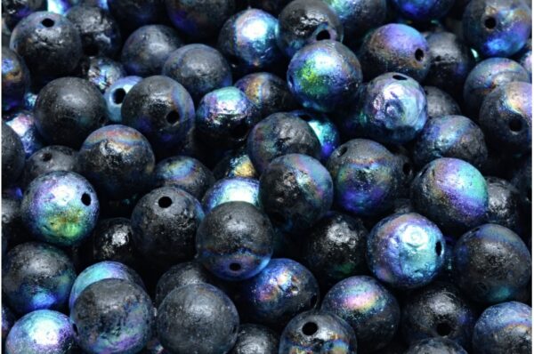 Round Druck Beads 8mm - Image 1