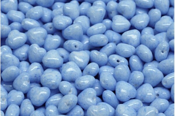 Heart Beads 6x6mm - Image 1