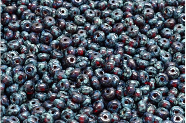 Rondelle Druck Beads 2,5x4mm - Imagen 1