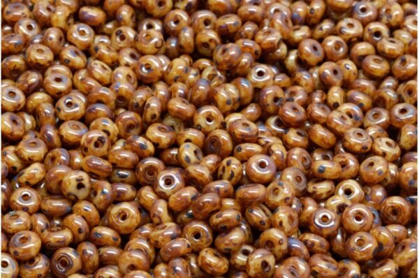 Rondelle Druck Beads 2,5x4mm - Image 1