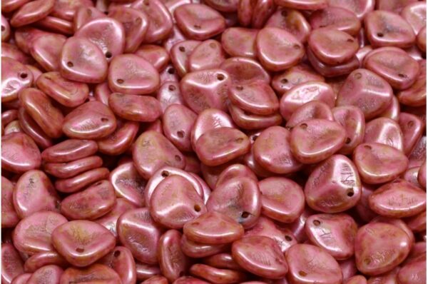 Rose Petal Beads 8x7mm - Image 1