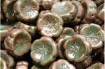 Hawaiian Flower Beads 14x14mm
