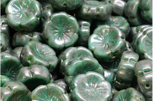 Hawaiian Flower Beads 14x14mm - Image 1