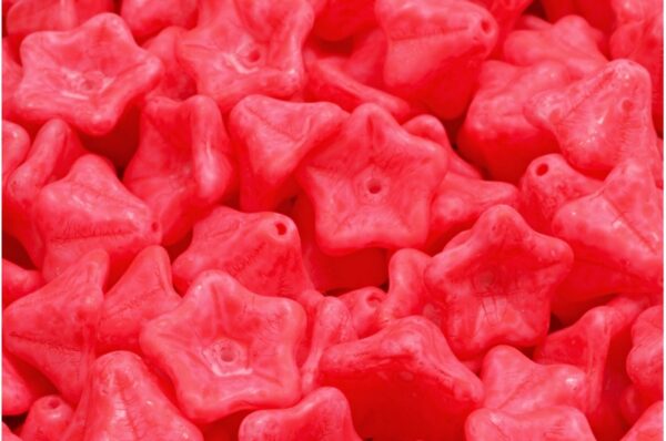 Petunia Flower Beads 8x13mm - Imagen 1