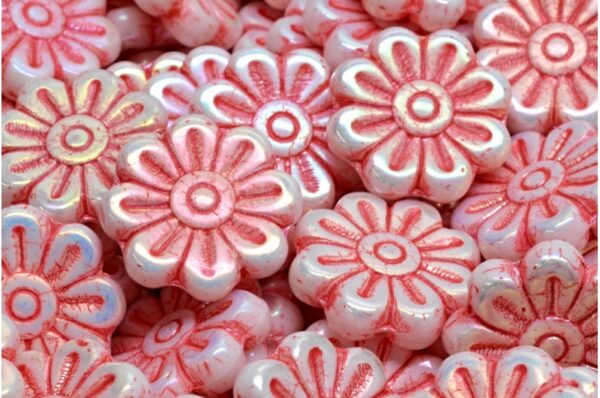 Daisy Flower Bead 18x18mm - Image 1