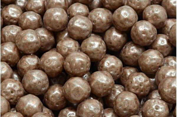 Fancy Round Druck Beads 8x8mm - Image 1