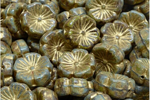 Hawaian Flower Beads 14x14mm - Image 1