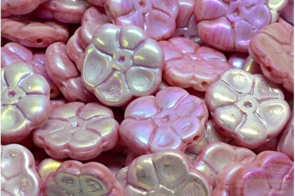 Primrose flower beads 15x15mm - Image 1