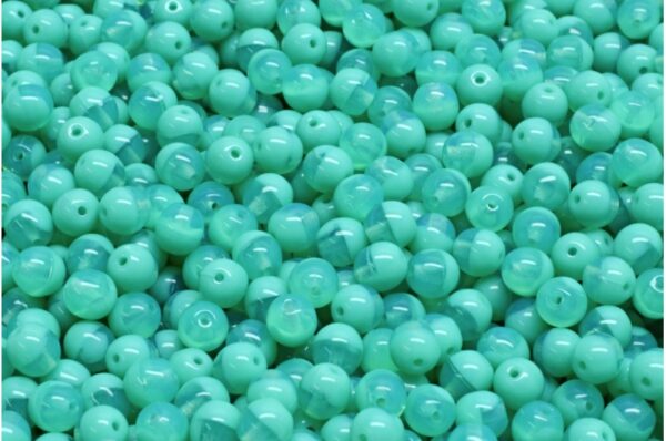 Round Druck Beads 4mm - Imagen 1