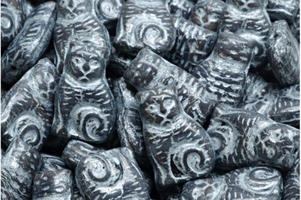 Cat beads 17x11mm - Image 1