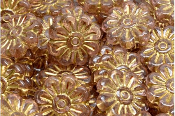 Daisy Flower Bead 18x18mm - Image 1