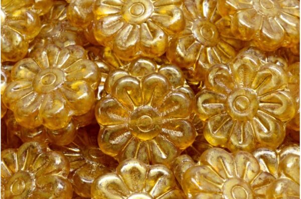 Daisy Flower Bead 18x18mm - Image 1